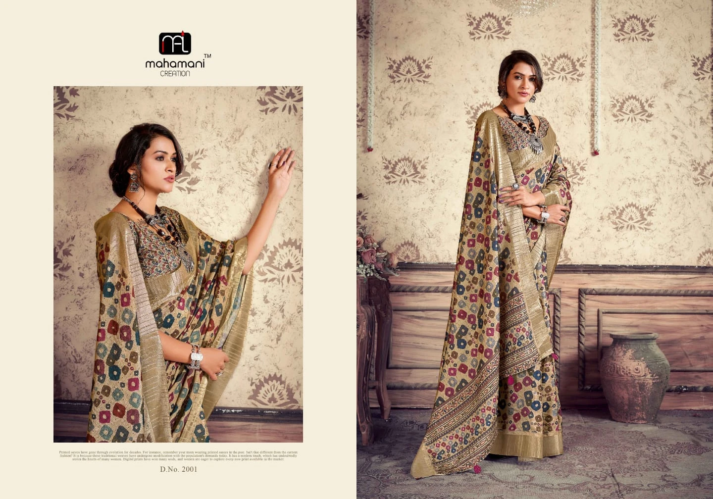 Mahamani Creation Kangan Vol 2 Heavy Gotha Silk Wholesale Sarees Catalog — Wholesale Sarees, MPA wholesale from Surat - Gallery Image 7